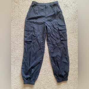 Boohoo High Waist Combat Pant Black Size 12